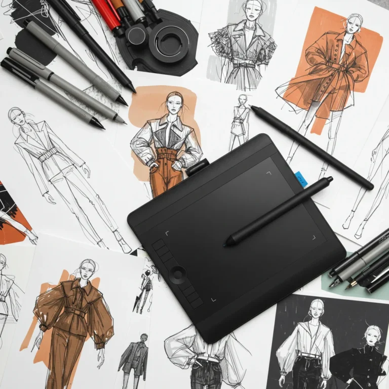 Mastering Fashion Illustration: Expressive Lines, Dynamic Exercises, and Creative Techniques