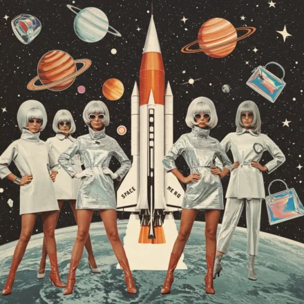 Space Age Fashion in 1964: A Futuristic Revolution in Style